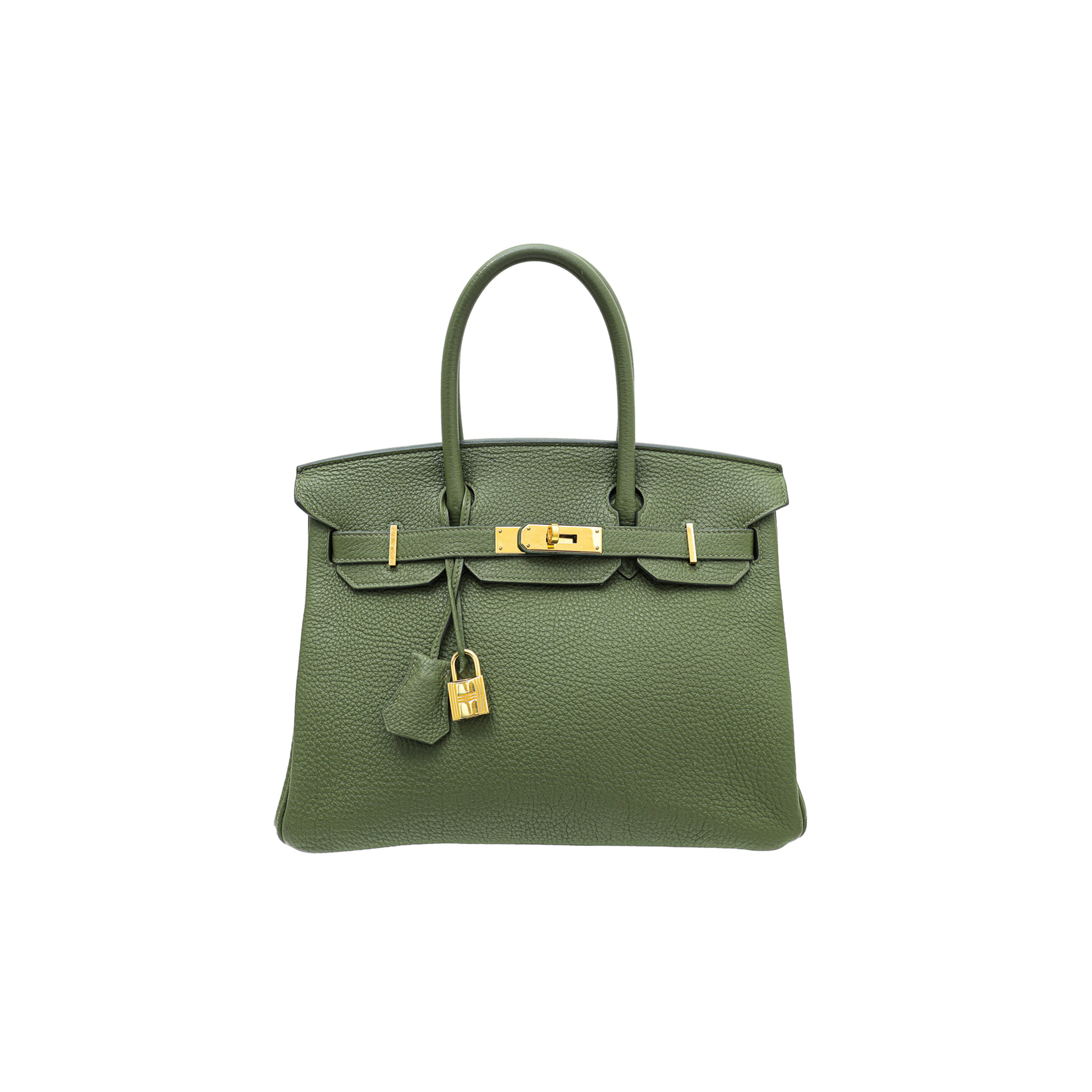 H**mes vert olive birkin 30 bag (30*22*16cm)